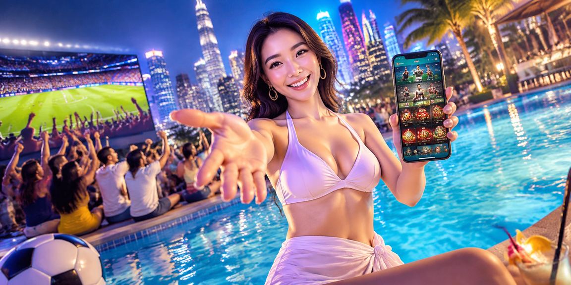 Màn hình ứng dụng casino và cá cược neon rực rỡ tại Hồ Chí Minh về đêm