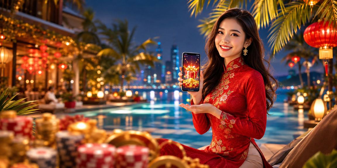 Cô gái mặc áo dài bên bờ biển Mũi Né tìm hiểu bonus đăng ký ric79 trên điện thoại